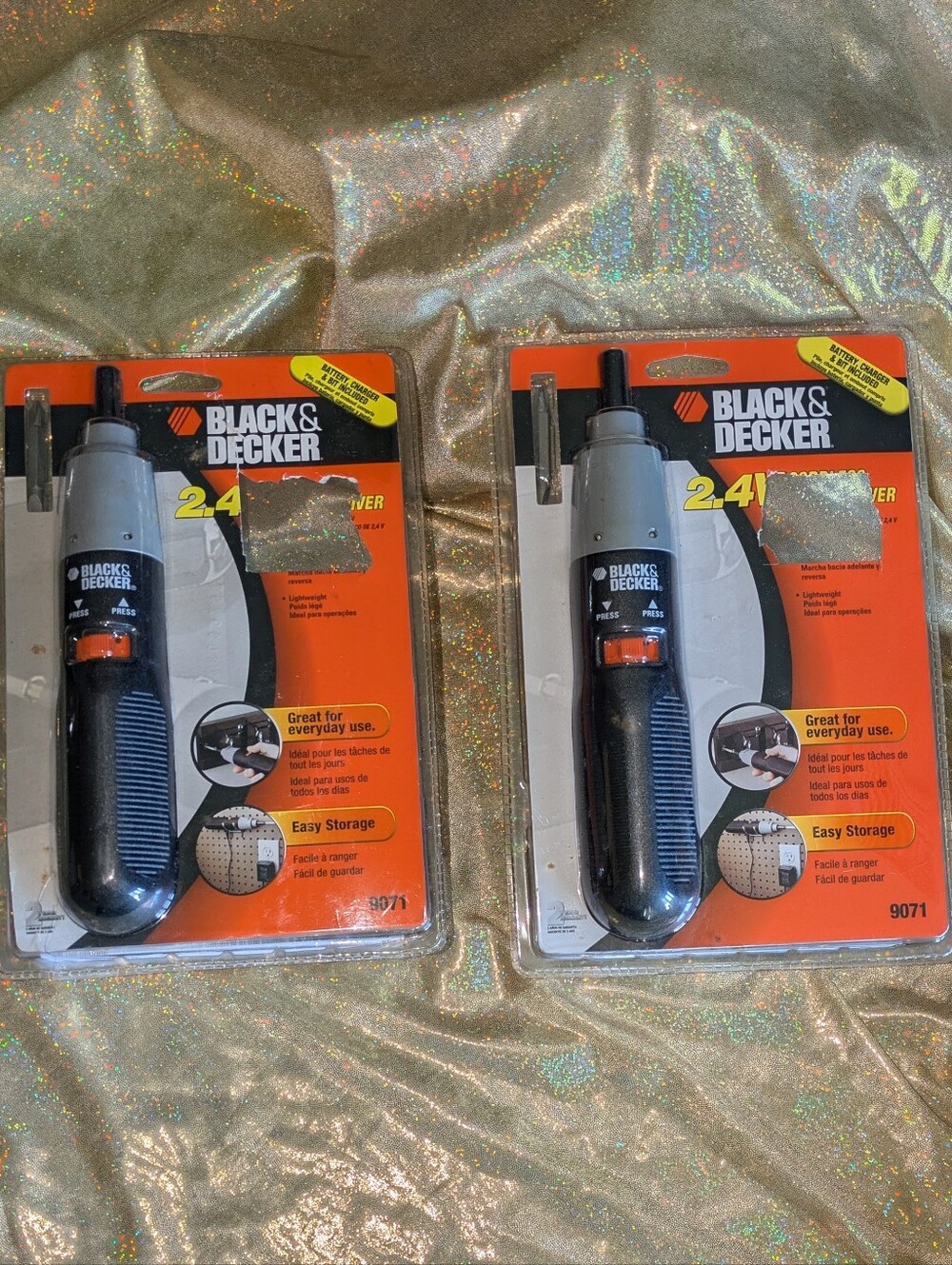 BLACK+DECKER 2.4V Cordless Screwdriver - NWT